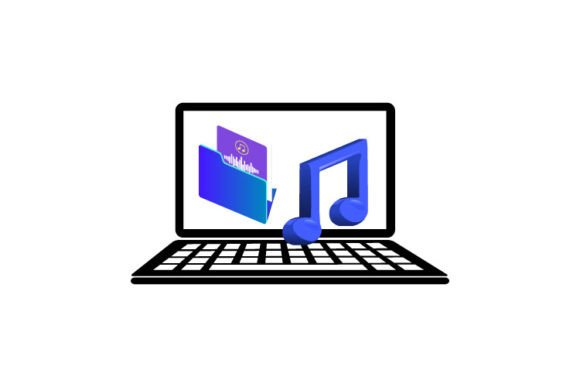 3D Object Laptop with Playing Music – Creative Possibilities in Design and Print