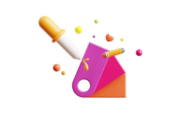 Color Picker 3D Icon: A Creative Tool for Designers