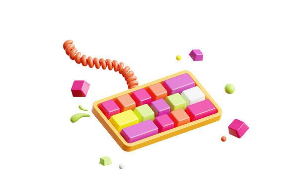 Enhancing Visual Design with Keyboard 3D Icon