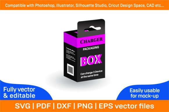 Minimalist Box Packaging Design for Mobile Chargers: A Modern Approach to Branding and Functionality