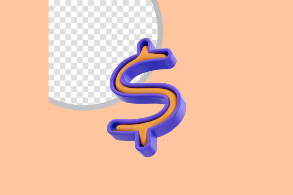 Realistic Glossy Dollar Sign Icon 3D: A Smart Design Choice for Modern Web and App Projects