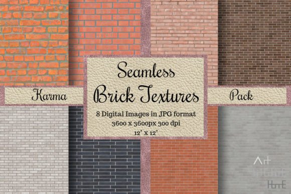 Seamless Brick Textures - Karma Pack: A Versatile Resource for Creative Projects
