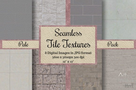 Seamless Tile Textures - Pale Pack: A Versatile Resource for Designers and Creators